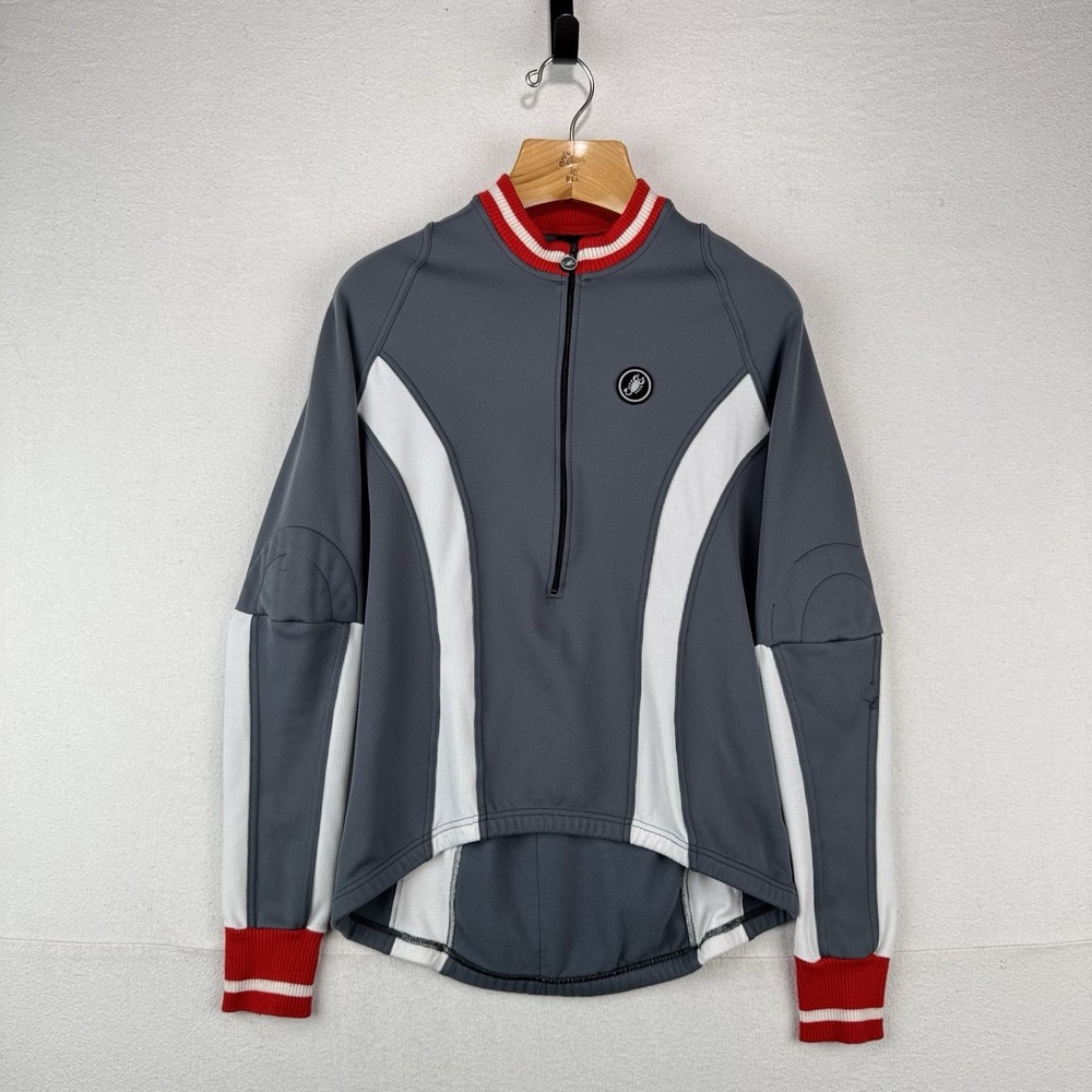 Vtg Castelli Men's XL Cycling Jersey Jacket L/S Made in Italy & Rare *Read